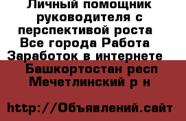 Личный помощник руководителя с перспективой роста - Все города Работа » Заработок в интернете   . Башкортостан респ.,Мечетлинский р-н